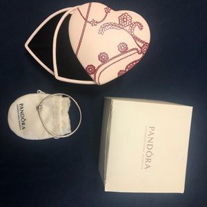 Pandora Jewelry Box & Bracelet